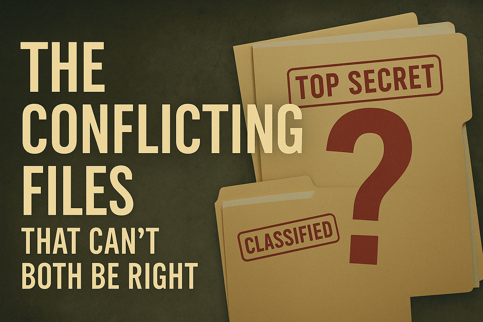 The Conflicting JFK Files That Can’t Both Be Right