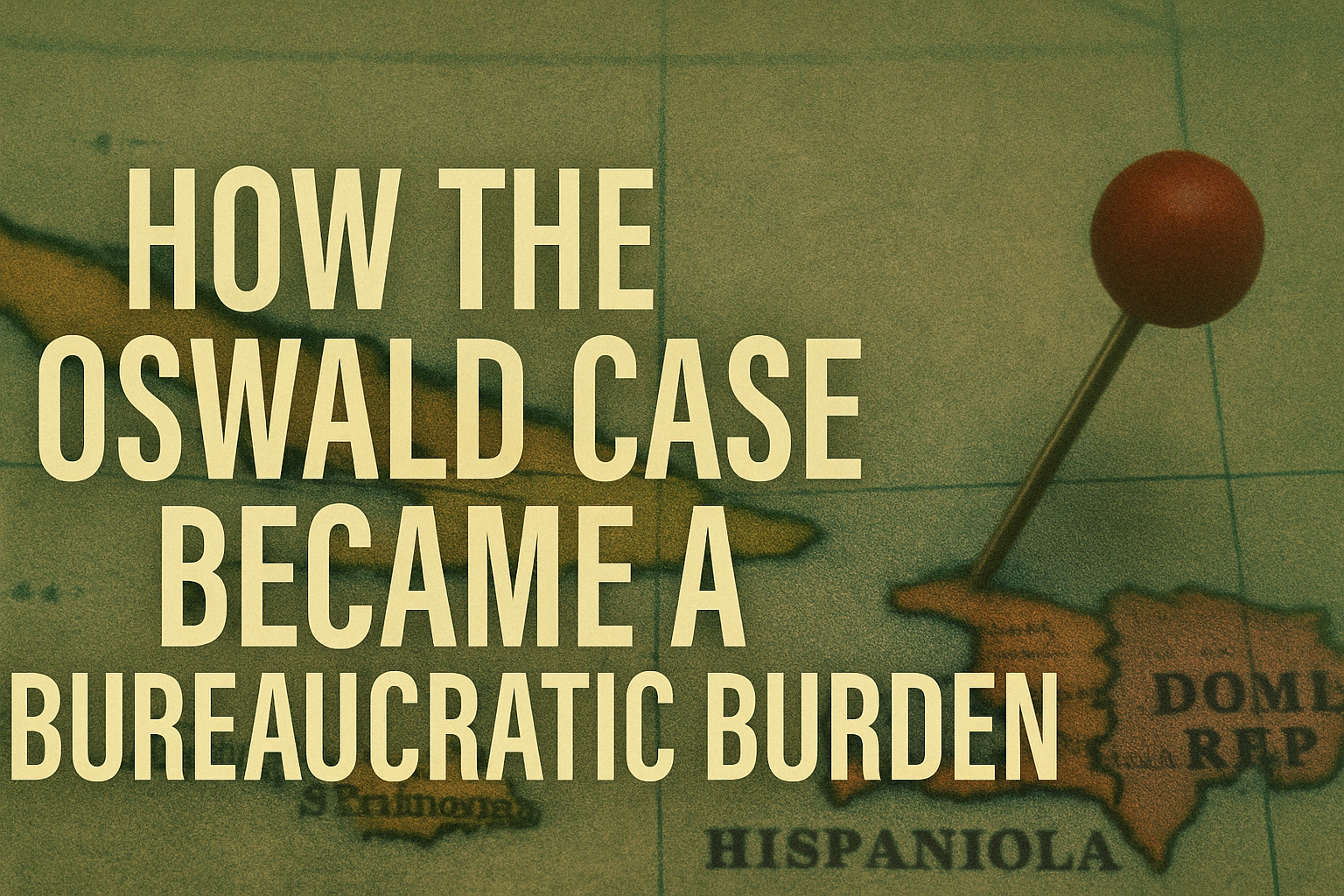 How the Oswald Case Became a Bureaucratic Burden