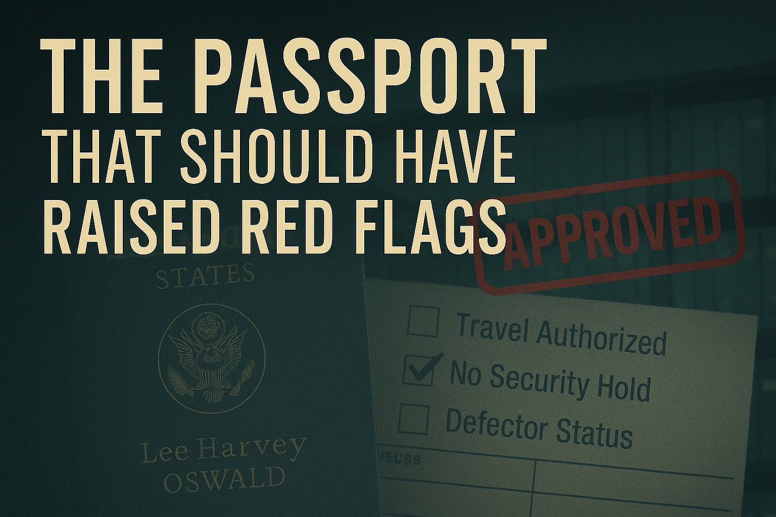 The Passport That Should Have Raised Red Flags