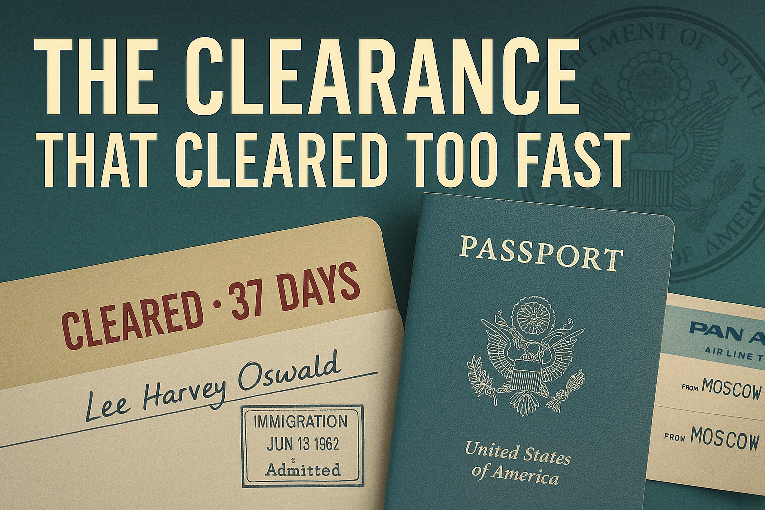 The CIA Clearance That Cleared Too Fast