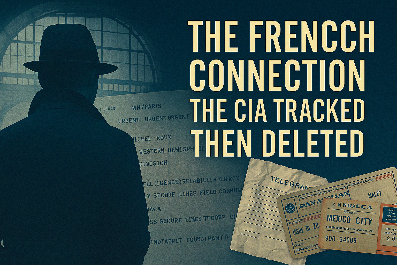 The French Connection The CIA Tracked Then Deleted